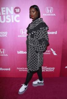 NEW YORK, NY - DECEMBER 6: Tierra Whack at the 2018 Billboard Women in Music at Pier 36 in New York City on December 6, 2018. Copyright: xMediaPunchx