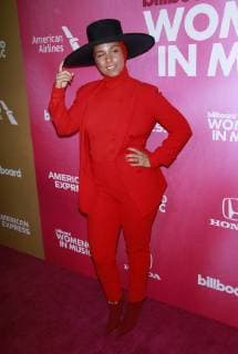 NEW YORK, NY - DECEMBER 6: Alicia Keys at the 2018 Billboard Women in Music at Pier 36 in New York City on December 6, 2018. Copyright: xMediaPunchx
