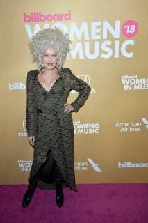 December 6 2018 New York NY USA December 6 2018 New York City Cyndi Lauper attending Billboard s 13th Annual Women in Music arrivals on December 6 2018 in New York City New York USA  - ZUMAny1_ 20181206_zaf_ny1_270 Copyright: xKristinxCallahanx