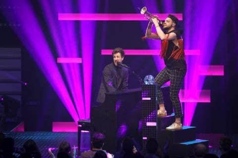 Luke Mockridge at the 19th presentation of the 1Live Crown 2018 in the Jahrhunderthalle Bochum 06 12 2018 Foto:xC.xHardtx xFuturexImage