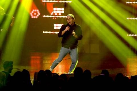 Axel Bosse at the 19th presentation of the 1Live Crown 2018 in the Jahrhunderthalle Bochum 06 12 2018 Foto:xC.xHardtx xFuturexImage