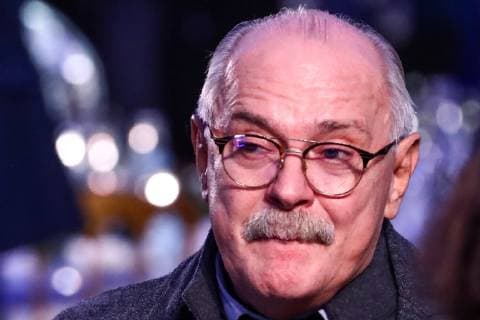 MOSCOW, RUSSIA - DECEMBER 7, 2018: Film director Nikita Mikhalkov before the 2018 Russian Geographical Society Prize award ceremony at the State Kremlin Palace. Anton Novoderezhkin TASS  TS09A49E