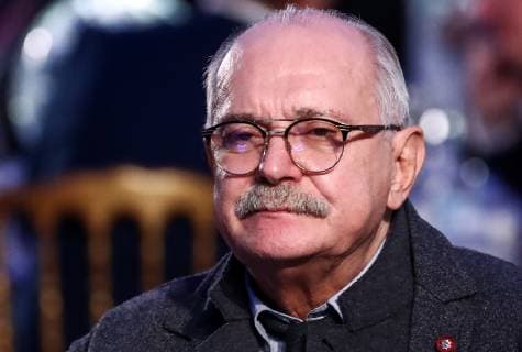 MOSCOW, RUSSIA - DECEMBER 7, 2018: Film director Nikita Mikhalkov before the 2018 Russian Geographical Society Prize award ceremony at the State Kremlin Palace. Anton Novoderezhkin TASS  TS09A4AE