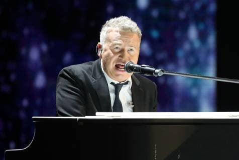 MOSCOW, RUSSIA â€“ DECEMBER 7, 2018: Singer Leonid Agutin performs at a ceremony to present the 2018 Viktoriya Russian National Music Awards, at the State Kremlin Palace. Vyacheslav Prokofyev TASS  TS09A57F