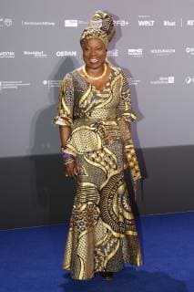 Angelique Kidjo at the presentation of the German Sustainability Award on 8 12 2018 in Düsseldorf German Sustainability Award 2018 in Duesseldorf
