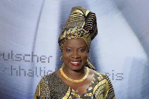 German Sustainability Award 2018 on 07 12 2018 at the Maritim Hotel in Düsseldorf Angelique Kidjo singer and activist xJFx