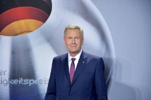 German Sustainability Award 2018 on 07 12 2018 at the Maritim Hotel in Düsseldorf Christian Wulff Federal President a D xJFx
