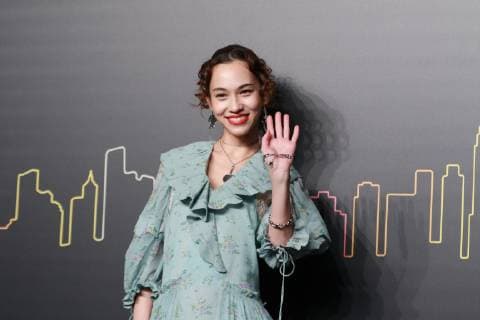 American-Japanese model and actress Audrie Kiko Daniel, known professionally as Kiko Mizuhara, poses as she arrives for the Coach Lights Up Shanghai Pre-Fall 2019 Collection Show in Shanghai, China, 8 December 2018. Kiko Mizuhara dressed in lovely style to glams up Coach 2019 Pre-Fall Collection release in Shanghai  pbu904608_18