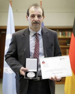 Award of the German French Prize for Human Rights and the Rule of Law to the Syrian Anwar al Bunni Berlin 10 12 2018 Berlin Germany Copyright: xThomasxKoehler photothek.netx