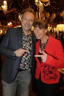 10 12 2018 Marchfelderhof Deutsch Wagram Award of the EISERNEN RAMPENSAU 2018 in the picture Wolf Frank Claudia Kristofics Binder Award of the EISERNEN RAMPENSAU 2018