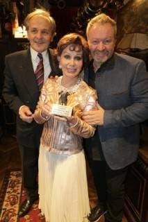 10 12 2018 Marchfelderhof Deutsch Wagram Award of the EISERNEN RAMPENSAU 2018 in the picture Marcus Strahl Edith Leyrer Stephan Paryla Raky Award of the EISERNEN RAMPENSAU 2018