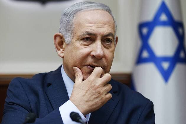December 9, 2018 - Jerusalem, ISRAEL - Israeli Prime Minister Benjamin Netanyahu chairs the weekly cabinet meeting at his office in Jerusalem, Sunday, December 9, 2018. Jerusalem ISRAEL - ZUMAp124 20181209_zaa_p124_072 Copyright: xOdedxBalilty Poolx