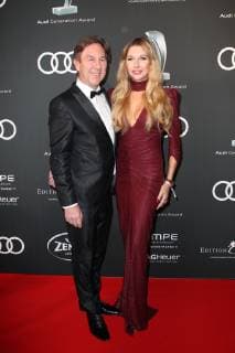 Ralph Piller with wife Dr Sabine Piller Audi Generation Award 2018 in the Hotel Bayerischer Hof in Munich on 11 12 2018