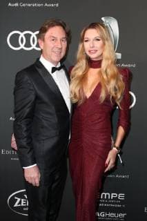 Ralph Piller with wife Dr Sabine Piller Audi Generation Award 2018 in the Hotel Bayerischer Hof in Munich on 11 12 2018