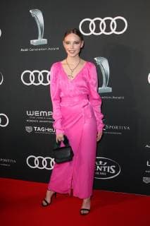 Lina Larissa Strahl Audi Generation Award 2018 at the Hotel Bayerischer Hof in Munich on 11 12 2018