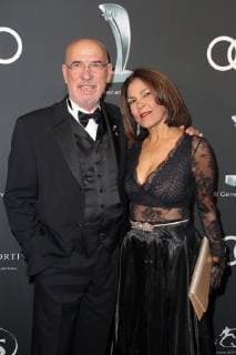 Otto Retzer with wife Shirley Retzer Audi Generation Award 2018 at the Hotel Bayerischer Hof in Munich on 11 12 2018