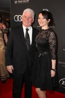 Thomas Stein with daughter Alana Audi Generation Award 2018 in the Hotel Bayerischer Hof in Munich on 11 12 2018