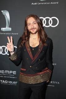 Riccardo Simonetti Audi Generation Award 2018 at the Hotel Bayerischer Hof in Munich on 11 12 2018