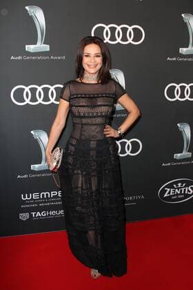 Gitta Saxx Audi Generation Award 2018 at the Hotel Bayerischer Hof in Munich on 11 12 2018