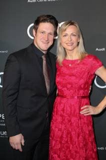 Matthias Steiner with wife Inge Steiner Audi Generation Award 2018 in the Hotel Bayerischer Hof in Munich on 11 12 2018
