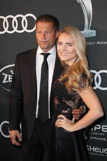 Til Schweiger with girlfriend Francesca Dutton Audi Generation Award 2018 at Hotel Bayerischer Hof in Munich on 11 12 2018