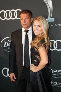Til Schweiger with girlfriend Francesca Dutton Audi Generation Award 2018 at Hotel Bayerischer Hof in Munich on 11 12 2018