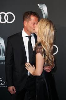 Til Schweiger with girlfriend Francesca Dutton Audi Generation Award 2018 at Hotel Bayerischer Hof in Munich on 11 12 2018