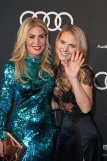 Hofit Golan and Francesca Dutton Audi Generation Award 2018 at Hotel Bayerischer Hof in Munich on 11 12 2018