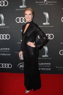 Maria Hoefl Riesch Audi Generation Award 2018 at the Hotel Bayerischer Hof in Munich on 11 12 2018