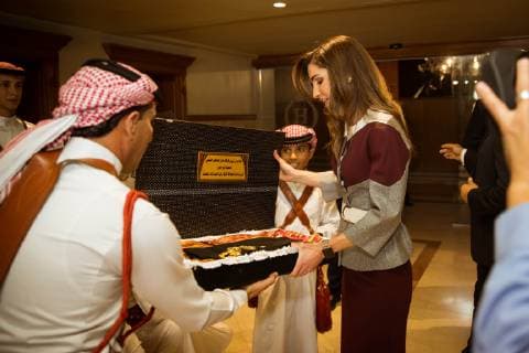 12-12-2018 Jordan Queen Rania at the Queen Rania Award for Excellence in Education (QRAEE) ceremony Amman, Jordan  Copyright: xx