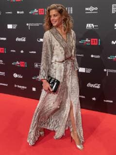 Entertainment Bilder des Tages Actress Marie Bäumer poses for the photographers on the red carpet of European Film Festival at Teatro de la Maestranza in Sevilla, Andalusia, Spain, 15 December 2018. European Film Festival in Sevilla !ACHTUNG: NUR REDAKTIONELLE NUTZUNG!  Copyright: xJulioxMunozx GRAF7827 20181215-636805042772469569
