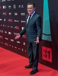 Spanish actor Mariano Pena poses for the photographers on the red carpet of European Film Festival at Teatro de la Maestranza in Sevilla, Andalusia, Spain, 15 December 2018. European Film Festival in Sevilla !ACHTUNG: NUR REDAKTIONELLE NUTZUNG!  Copyright: xJulioxMunozx GRAF7839 20181215-636805074897755213