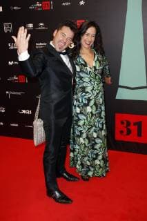Raul de la Fuente and Amaia Remirez at the presentation of the 31th European Film Prize 2018 at the Teatro de la Maestranza Sevilla 15 12 2018 Foto:xS.xGabschx xFuturexImage