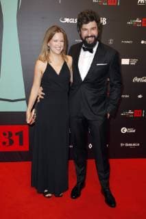 Damian Nenow and company at the award ceremony of the 31 European Film Prize 2018 in the Teatro de la Maestranza Sevilla 15 12 2018 Foto:xS.xGabschx xFuturexImage