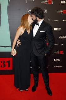 Damian Nenow and company at the award ceremony of the 31 European Film Prize 2018 in the Teatro de la Maestranza Sevilla 15 12 2018 Foto:xS.xGabschx xFuturexImage