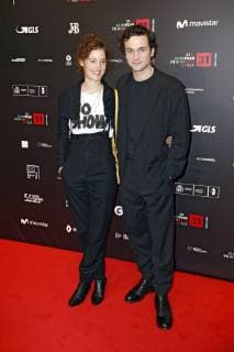Vicky Krieps and Samuel Schneider at the award ceremony of the 31 European Film Prize 2018 at the Teatro de la Maestranza Sevilla 15 12 2018 Foto:xS.xGabschx xFuturexImage