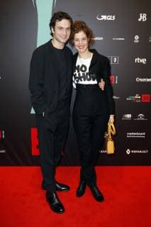 Samuel Schneider and Vicky Krieps at the presentation of the 31th European Film Prize 2018 at the Teatro de la Maestranza Sevilla 15 12 2018 Foto:xS.xGabschx xFuturexImage