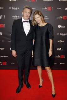Pawel Pawlikowski with his wife Malgorzata Bela Pawlikowska at the award ceremony of the 31 European Film Prize 2018 in the Teatro de la Maestranza Sevilla 15 12 2018 Foto:xS.xGabschx xFuturexImage