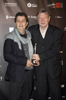 Andre Bendocchi Alves and Martin Steyer Winners of best sound design at the 31th European Film Awards 2018 at the Teatro de la Maestranza Sevilla 15 12 2018 Foto:xS.xGabschx xFuturexImage