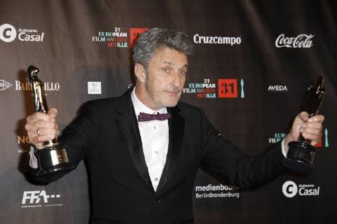 Pawel Pawlikowski Winner Best Director Best Film and Best Screenplay for Cold War at the 31th European Film Awards 2018 in the Teatro de la Maestranza Sevilla 15 12 2018 Foto:xS.xGabschx xFuturexImage