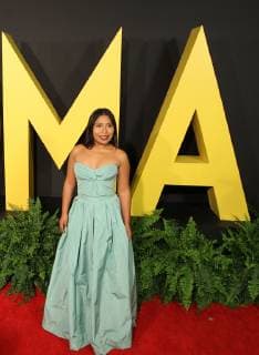 Mexican actress Yalitza Aparicio poses during a red carpet for the presentation of the film Roma at the Cineteca Nacional in Mexico City, Mexico, 17 December 2018. Roma , by Mexican Alfonso Cuaron, was announced today by the Academy of Hollywood as a pre-candidate for the Oscars in the Best Non-English Language Film category. The final nominations will be announced on January 22 and the awards will be delivered on February 24. Roma also competes in the same category in the Golden Globe awards, which will be delivered on January 6. Red carpet of the movie Roma in Mexico City !ACHTUNG: NUR REDAKTIONELLE NUTZUNG!  Copyright: xMarioxGuzmanx AME467 20181218-636807021740127937