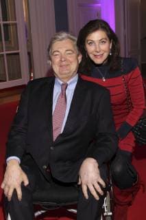 Matthias Prinz and Alexandra von Rehlingen at the award ceremony Hamburger of the Year 2018 in the Hotel Atlantic Hamburg 18 12 2018 Foto:xgbrcix xFuturexImage