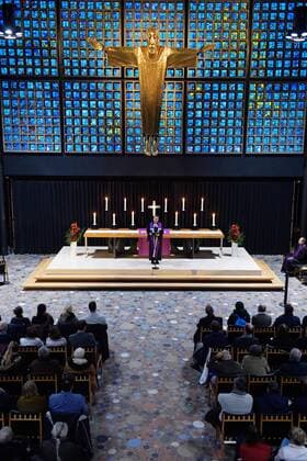 On the second anniversary of the attack on the Berlin Christmas Market at Breitscheidplatz, the victims were commemorated with a d Copyright: epd-bild ChristianxDitsch EDITORIAL USE ONLY