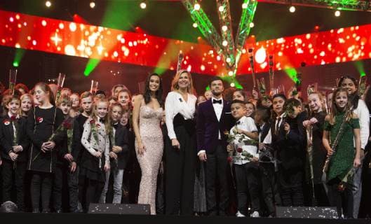 Entertainment Themen der Woche KW51 19-12-2018 Den Bosch Queen Maxima during the tv show Christmas music gala 2018 in Den Bosch.  Copyright: xPPEx