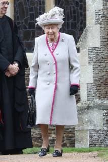 . 25 12 2018. Sandringham , United Kingdom. Royals leaving the Christmas Day church service at Sandringham in Norfolk, United Kingdom.  xStephenxLockx xi-Imagesx IIM-19059-0036