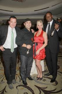 Dennis Haysbert Tom Sizemore Aron Hijar Natalie O brien 12 18 2011 16th Annual Satellite Awards held at The Beverly Hills Hotel in Beverly Hills, CA  Copyright: xManaexNishiyamax 31312_020HNW