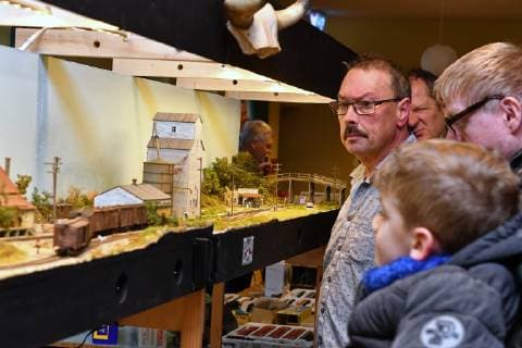Modellbahn 05 01 2019 The 6 New Years Meeting of Model Railways from 04 to 06 January 2019 at Gut Mößlitz Zörbig The Model Railway Working Group of the Förderverein Gut Mößlitz presented in cooperation with