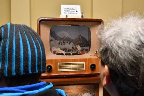 Modellbahn 05 01 2019 The 6 New Year meeting of the model railways from 04 to 06 January 2019 at the Gut Mößlitz Zörbig The working group model railway of the Förderverein Gut Mößlitz presented in cooperation wi