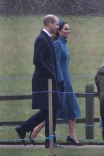 . 06 01 2019. Sandringham , United Kingdom. The Queen and members of the Royal family arriving for a church service at Sandringham in Norfolk, United Kingdom.  xStephenxLockx xi-Imagesx IIM-19076-0002