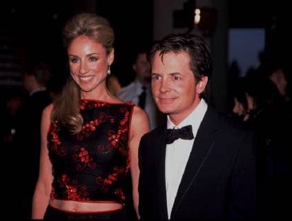 August 3, 2016 - Hollywood, California, U.S. - Michael J. Fox w wife Tracy Pollan attending the Golden Globe .Awards after-party in Los Angeles, Ca..January 23, 2000 Hollywood U.S. - ZUMAg203 20160803_bap_g203_401 Copyright: xArmandoxGallox